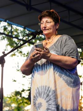 Darinka Jug, predsednica Kulturnega društva Korte